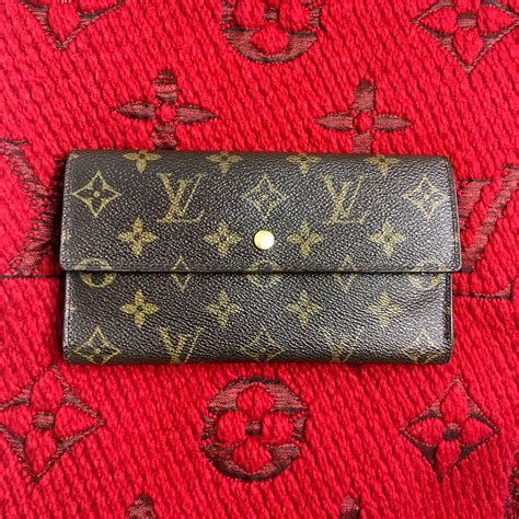 louis vuitton trunks monogram wallet|trifold louis vuitton wallet.